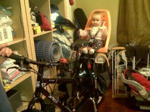 My biking baby