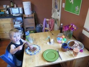 Pre-bike Easter pancakes.